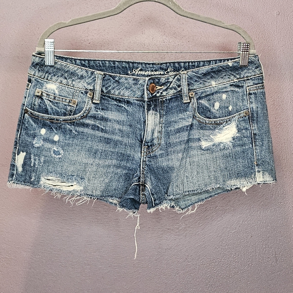 American Eagle Outfitters Blue Denim Shorts